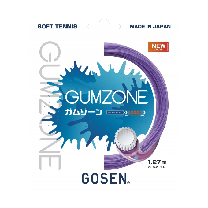 ソフトテニスガット  GOSEN GUMZONE 1.27ｍ